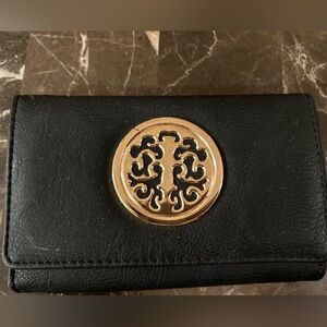 Black and Red Clutch Wallet